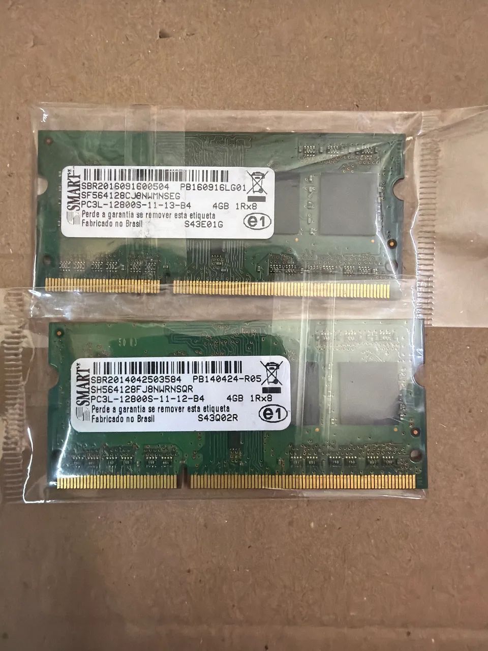 Memória notebook 12800 4 Gb