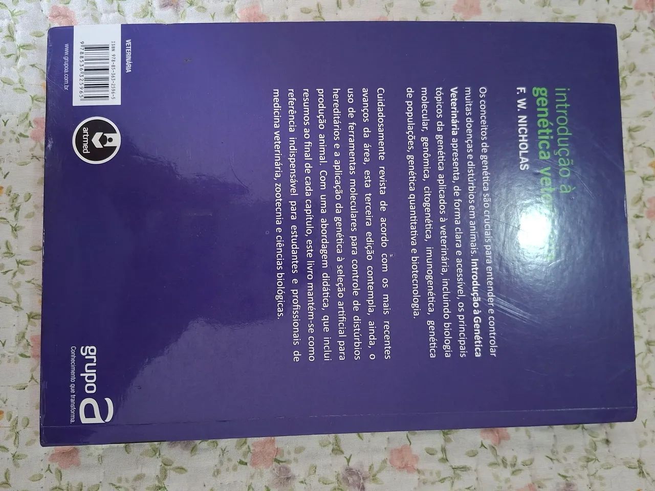 Livro Introdução à Genética Veterinária - usado - Foto 2