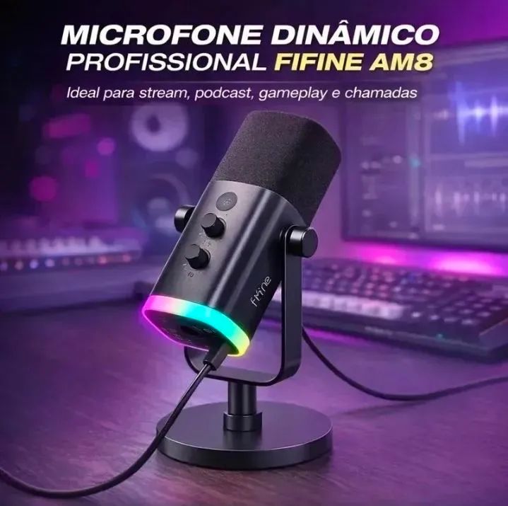 Microfone Fifine Ampligame AM8 - Foto 2