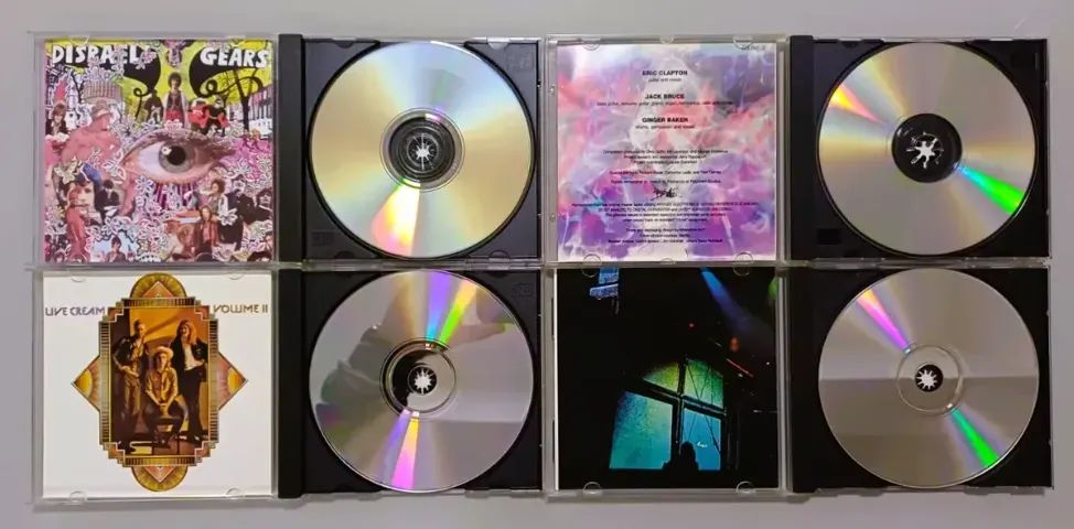 Lote Especial 4 Cd Cream (eric Clapton) - Importados - Foto 3