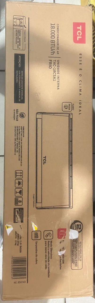 EVAPORADORA TCL 18btus