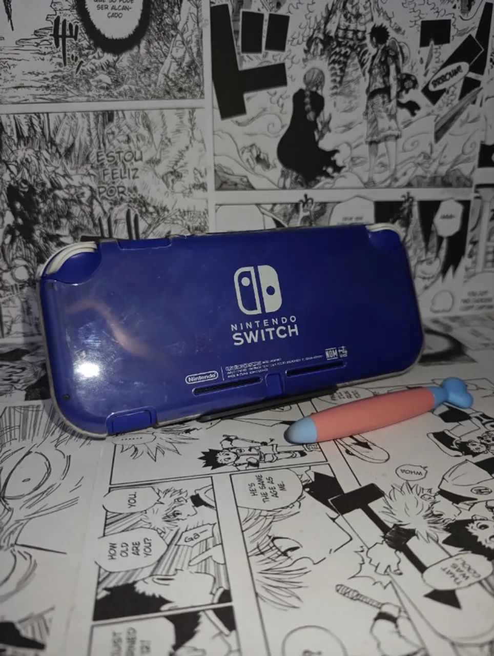 OPORTUNIDADE | Nintendo Switch Lite Azul Completo com Capa - Foto 4