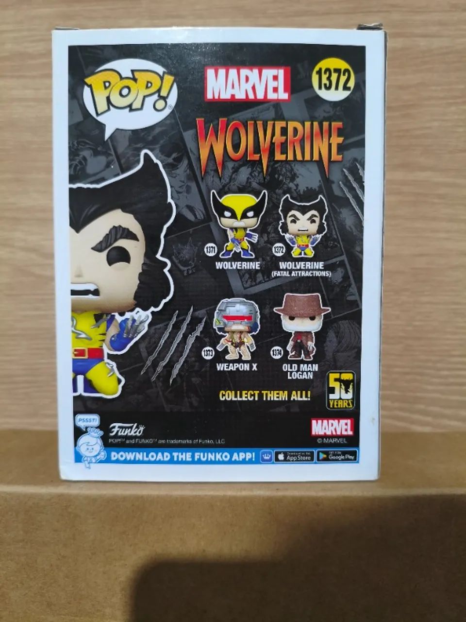 Funko Pop! Marvel - Wolverine (Fatal Attractions) #1372 (Com Caixa / 50 Years) - Foto 2