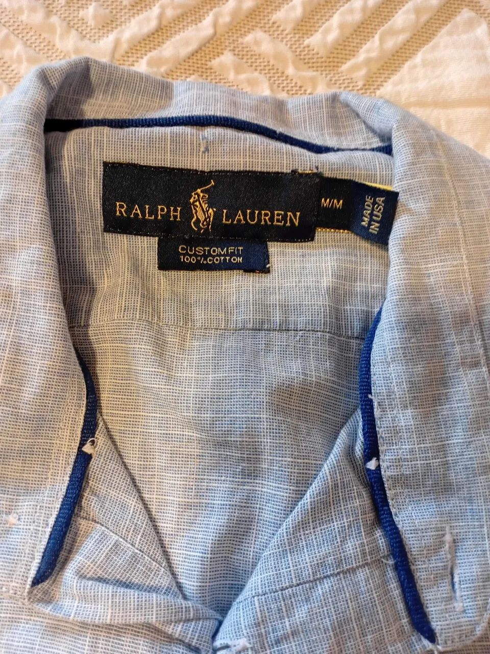 Camisa Ralph Lauren Custom Fit - Foto 4