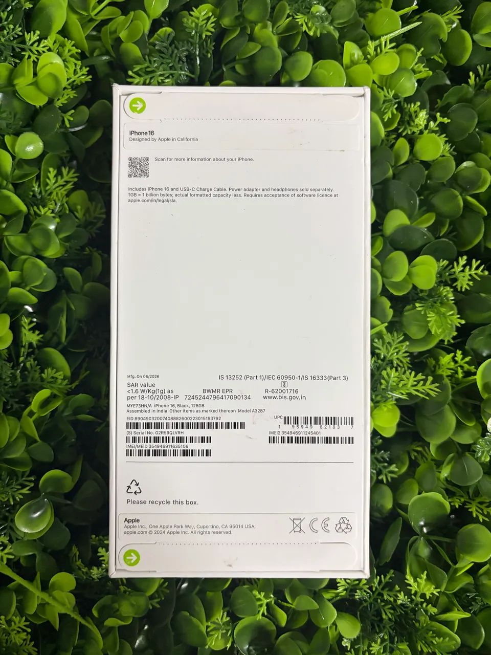 IPHONE 16 128GB PRETO - Foto 2