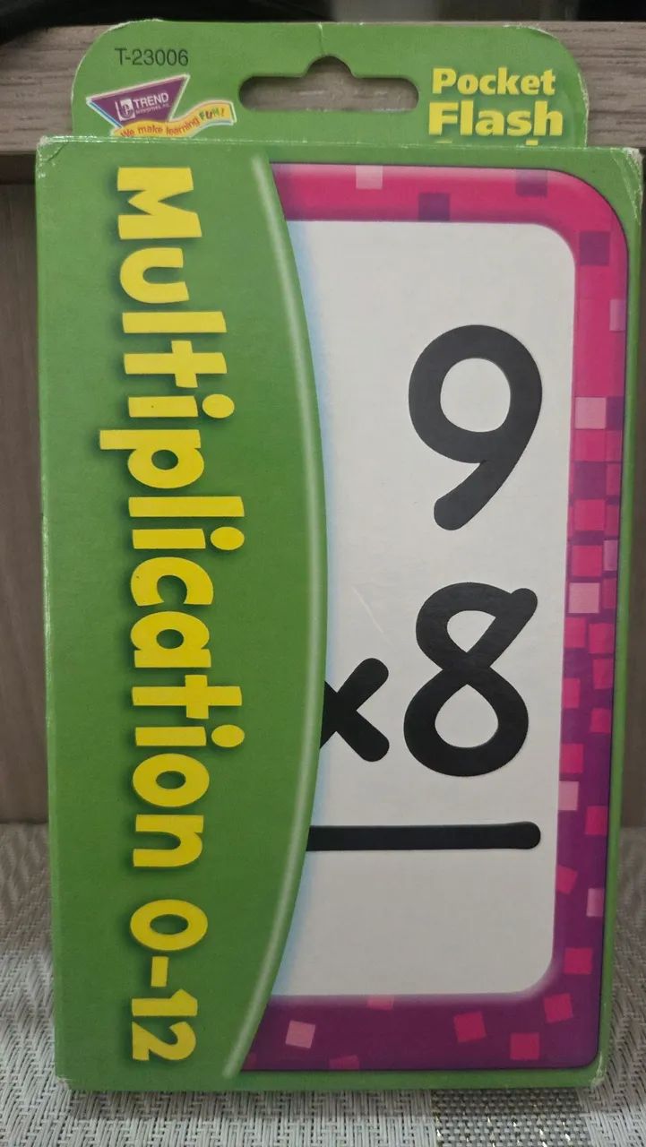 POCKET FLASH CARDS