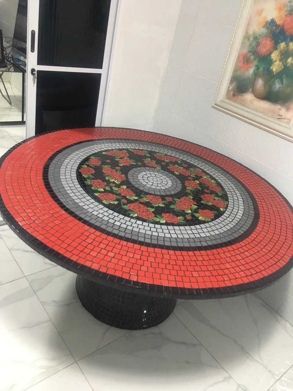 Vendo Mesa Redonda com Tampo Giratório  - Foto 2