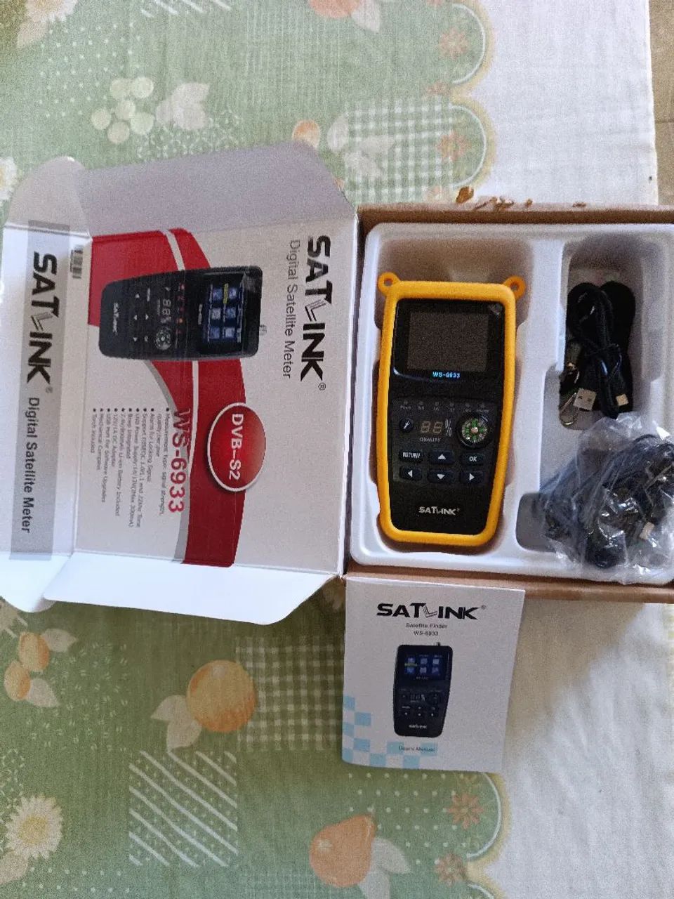 SATLINK WS-6933 ÓTIMO CAPTADOR DE SINAL DE SATÉLITE, ZERO NA CAIXA. - Foto 2