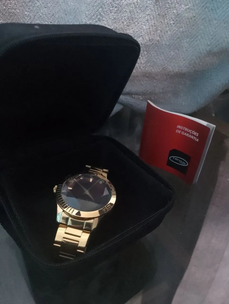 Relógio Triton Evewear Gold MX228 - Foto 3