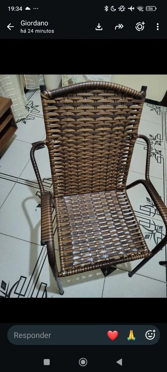 Conjunto de mesa com cadeiras - Foto 2