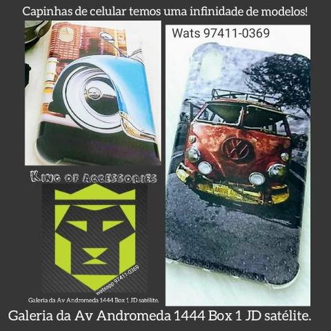 Capinhas de celular temos muitos modelos