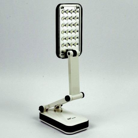 Luminaria Led De Mesa Articulável 24 Leds Dp Led Abajur Bivolt-(Loja na Cohab)- Wiki - Foto 2