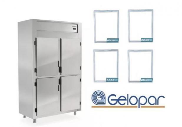 GREP-4P Refrigerador Comercial Inox 4 Portas Gelopar- Novo