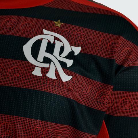 Camisa Flamengo I 19/20 s/nº Torcedor c/ Patrocínio Adidas Masculina - Foto 3