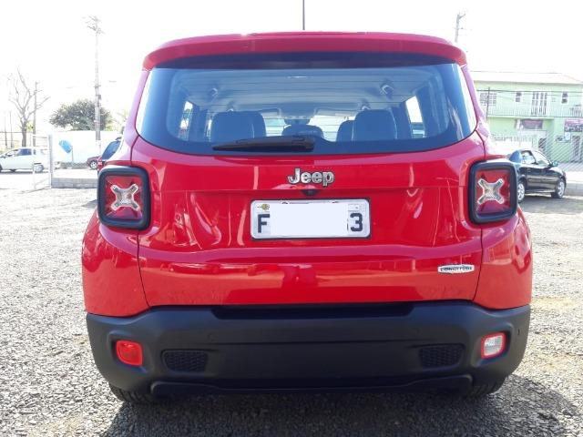 Renegate Longitude 1.8 Flex 4X2 Automatico 2016 Vermelho Completo Couro - Foto 9