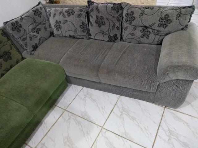 Sofá de canto em ótimo estado e barato Black friday - Foto 3
