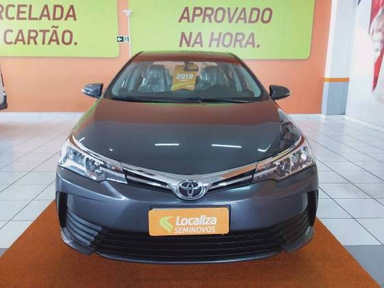 COROLLA 2019/2019 1.8 GLI UPPER 16V FLEX 4P AUTOMÁTICO