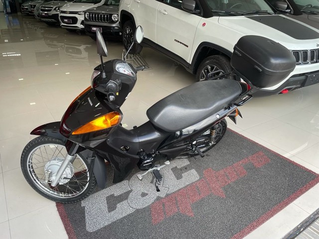 BIZ 100 ANO 2013 COM PARTIDA E ELÉTRICA E BAU