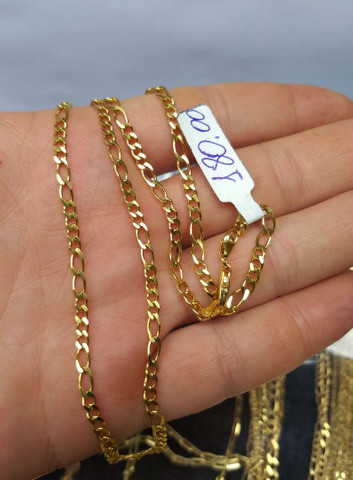 Corrente banhada a ouro 18k  - Foto 2