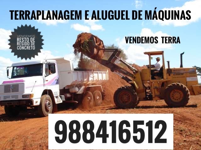 Terraplagem - Terra - Areia - Pedra - Retro - Bobcat