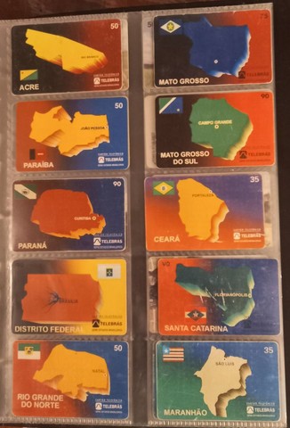 Coleção com 200 cartões telefônicos - Foto 4