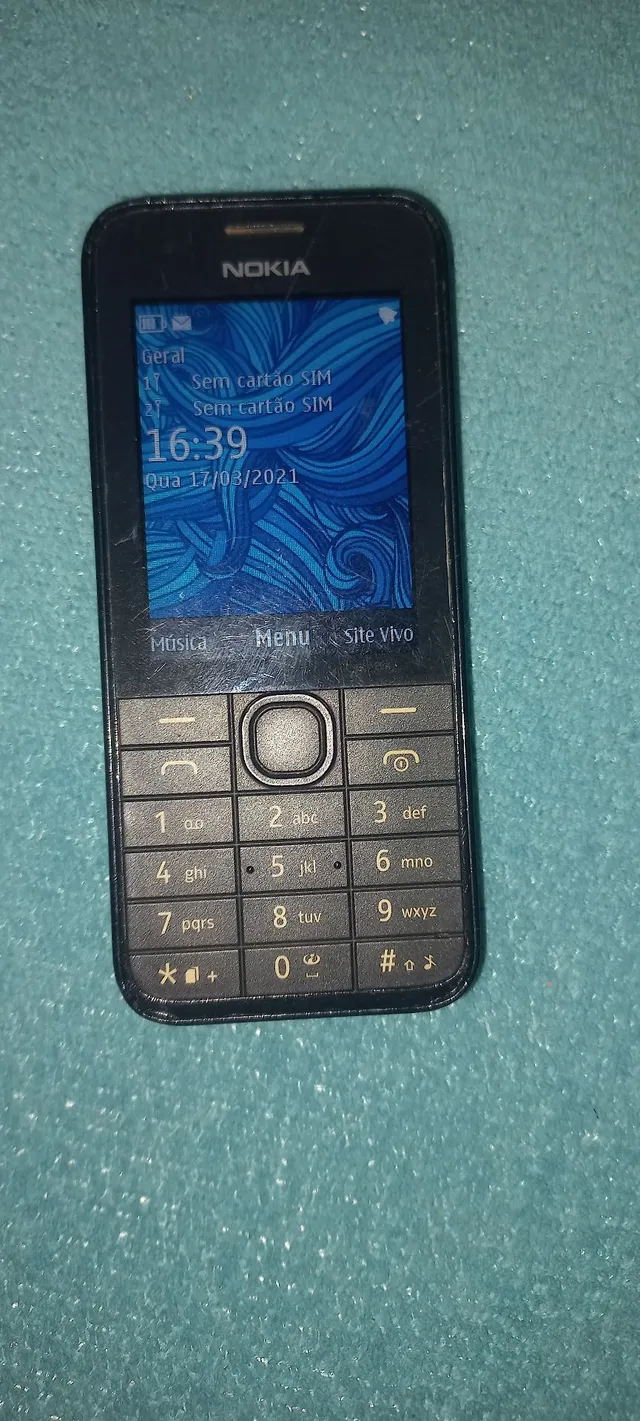 Celular Barato Simples Nokia 110 Ligações Jogos Fotos + Fone