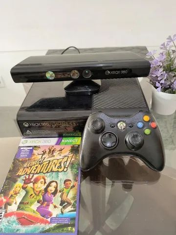 Console Seminovo Xbox 360 Super Sliim 4GB + Kinect