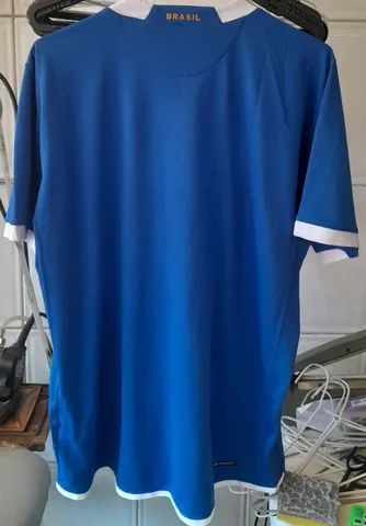 CAMISA SELECAO BRASIL NIKE COPA 2006 ALEMANHA UNIF. 2 FRETE GRATIS - Foto 3