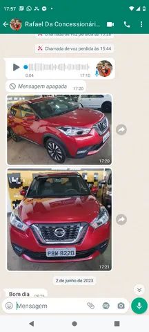 Vendas vendo Nissan kicks 2019/20 cor vermelha segundo dono quitado IPVA pago
