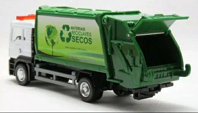 MINIATURA CAMINHÃO MAN DE LIXO 1/43 - Foto 2