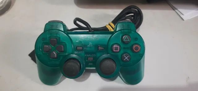 Controle Ps2 Esmerald Green 