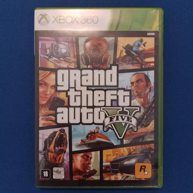 Jogo Lacrado Novo Grand Theft Auto V Gta 5 Para Xbox 360 em Promoção na  Americanas