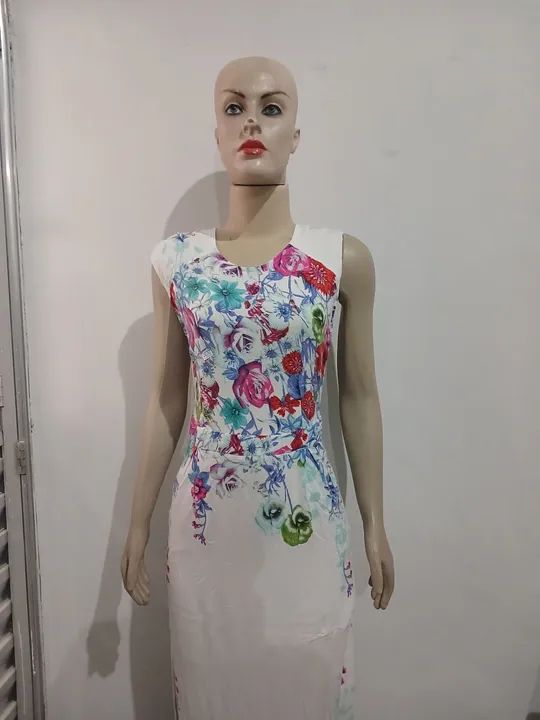 Vestido longo florido  - Foto 3