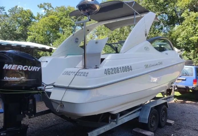 Millenium 240 2013 24 pés Motor Popa Optimax 150HP