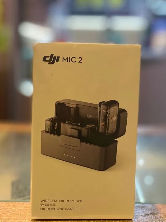 Microfone DJI Mic 2 ( 2mic | Recp | 1 Case) Novo Lacrado 
