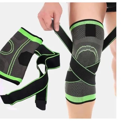 Joelheira Musculação Compressão Articulação Academia Corrida Bike Musculação Crossfit - Foto 2