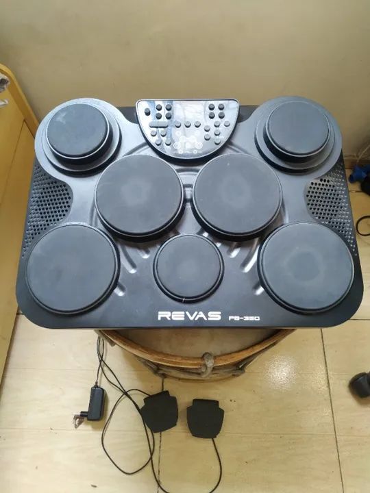 Bateria eletrônica Revas PB - 350 - Foto 4