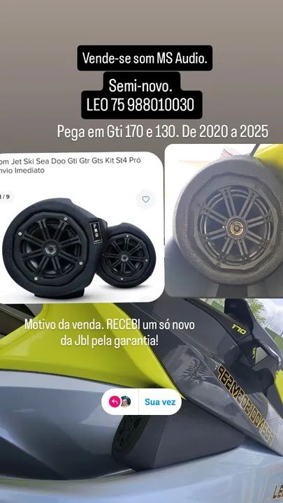 Som st4 Seadoo  170 jet ski jetski