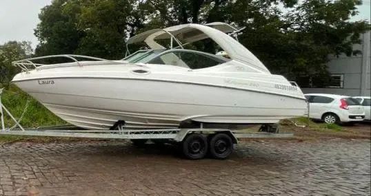 Millenium 240 2013 24 pés Motor Popa Optimax 150HP - Foto 5