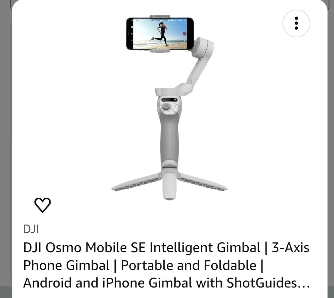 DJI Osmo Mobile SE - Estabilizador para Smartphone - Foto 4