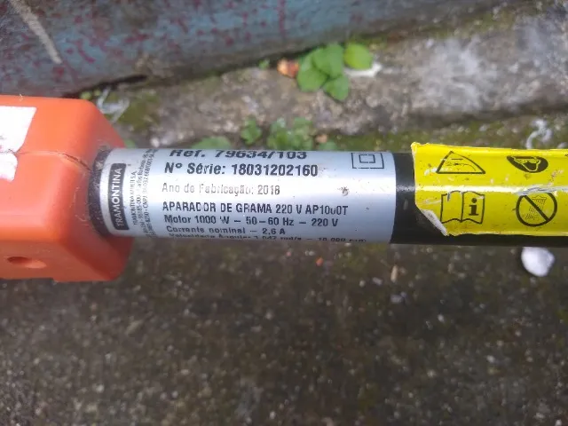 VENDO cortador de grama tramontina para conserto ou retiradas de pecas