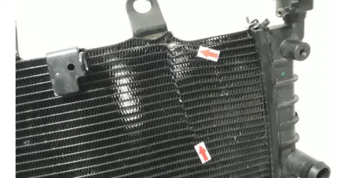 Radiador Harley Davidson Sportster S 22/23 P/recuperar 45092 - Foto 3