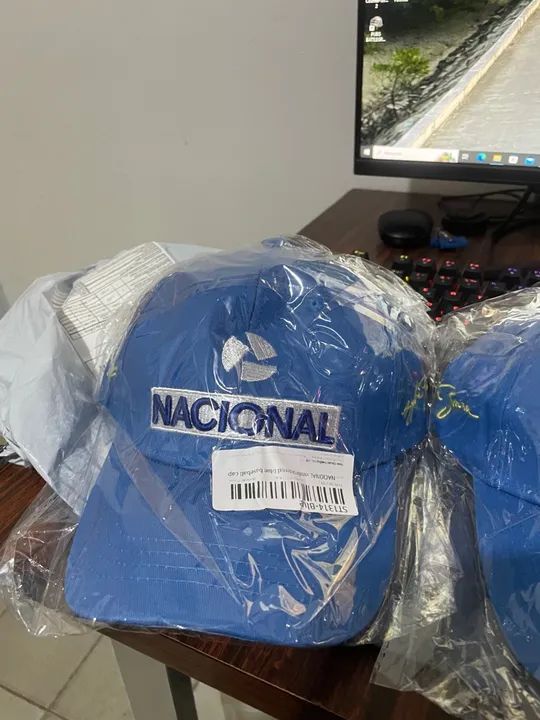 Bon é nacional Ayrton Senna azul - Foto 2