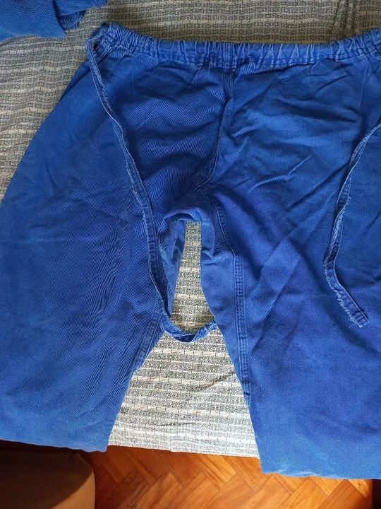 Kimono Gracie Barra Azul Tamanho A1 - Foto 4