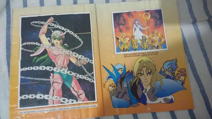 Cavaleiros do Zodíaco - Álbum p/ colecionadores - Foto 5