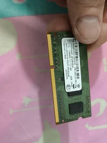 Memória notebook smart ddr3 2GB 1rx8 SH564568FJ8NZRNSDR