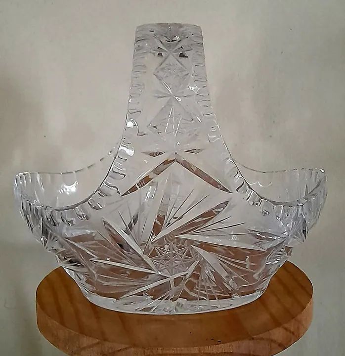 Fruteira de Cristal importado 