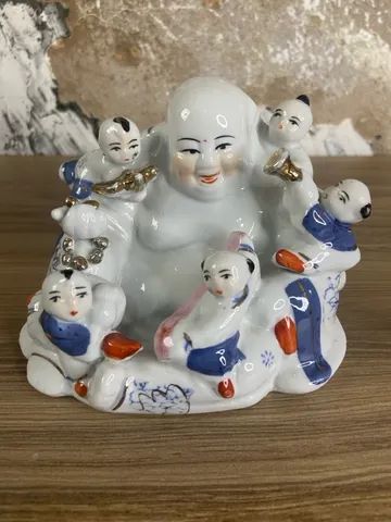 Buda risonho e crianças | antiguidades | donareliquias  - Foto 6