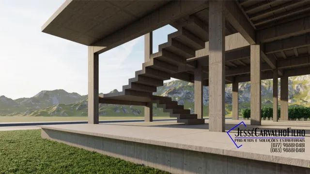 Projeto Estrutural de Residência, Piscina, Edifícios e demais. - Foto 3