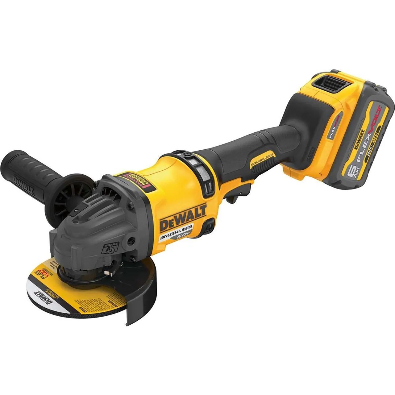 Esmerilhadeira Angular DeWalt 60V MAX 4 1/2'' - Foto 2
